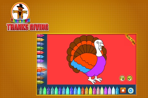 Coloring Book Thanks Giving screenshot 4