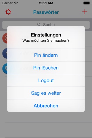 Passwort Safe screenshot 4