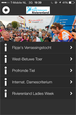 WielerApp Rivierenland screenshot 2