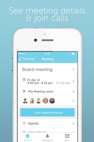 Meetin.gs – Schedule & organize business meetings and appointments with Lync, Skype, Hangouts and teleconferences screenshot 2