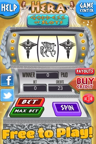 Hera Goddess of Slots Free Las Vegas Style Casino Slot Machine screenshot 3
