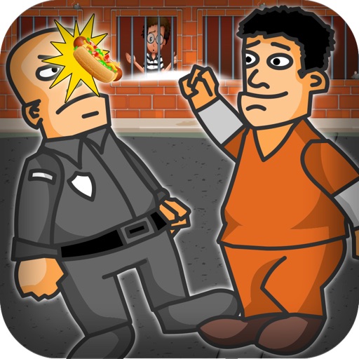 Prisoner Food Fight - Jail Hero Orange Defender Free Icon