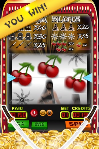 AA Fierce Sensei: Slots Machine - Villainous Destroys the Ninjutsu - Stealthy Splinter screenshot 4