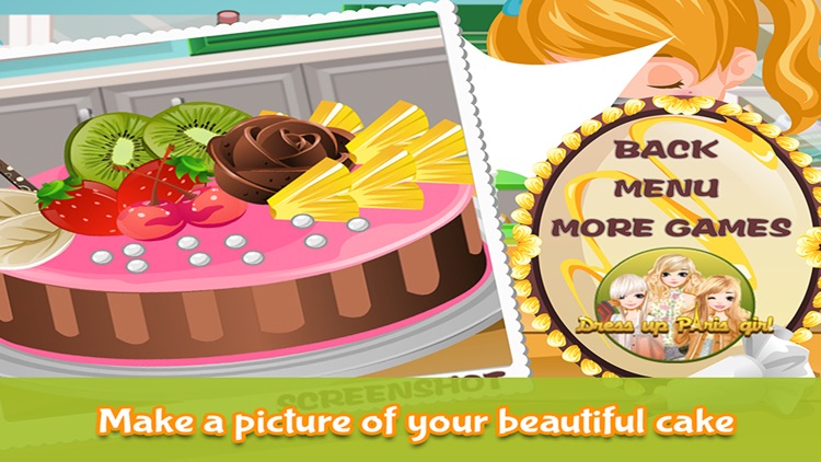 Cake Maker - Make your own recipe and make, bake and decorate your cake in this cooking academy! screenshot-3