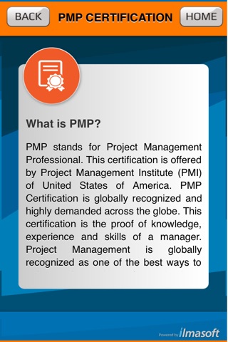 All about PMP screenshot 4