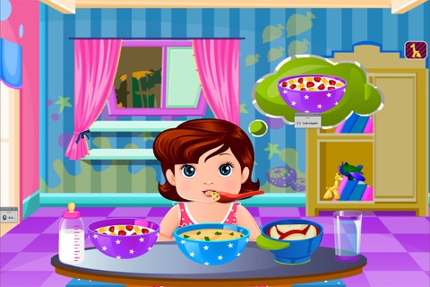 Cute Doris Bathing - Baby Games screenshot 3