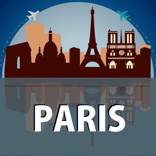 Paris Travel Guide - Offline Map