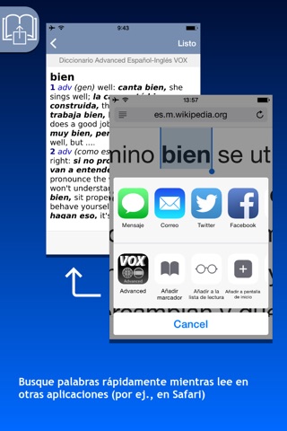 Diccionario Advanced English-Spanish/Español-Inglés VOX screenshot 3