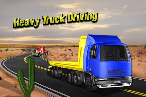 Heavy Truck Driving Simulator 3D - Play Trucker Driver Simulation Game on Real City Roads screenshot 2
