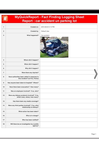 MyQuickReport Lite screenshot 4