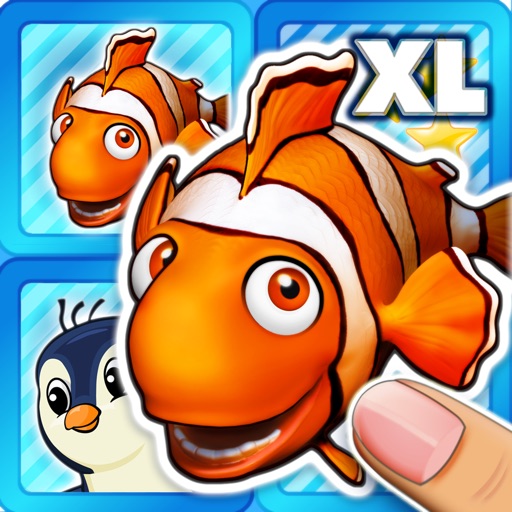 Memo pairs puzzle ocean animals for toddlers deluxe Icon