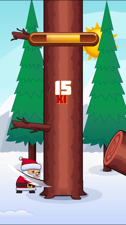 Santa's Christmas Tree Chop featuring Jingle Bells Dubstep Remix screenshot-3