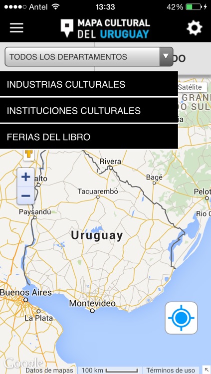 Mapa Cultural del Uruguay