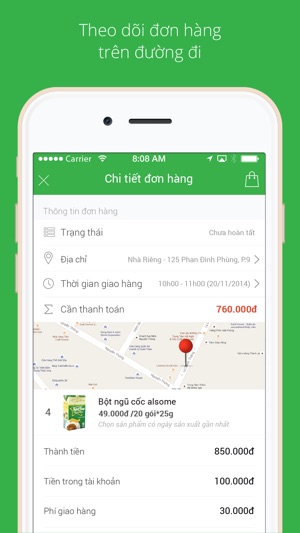 GreenBag – Đi Chợ Online(圖5)-速報App