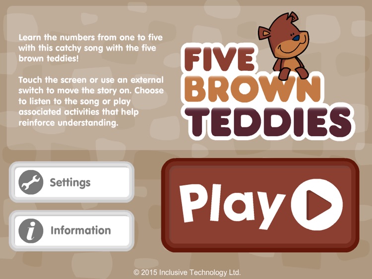 Five Brown Teddies