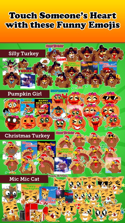 Emoji Kingdom Free  - Christmas Turkey Emoticons screenshot-4