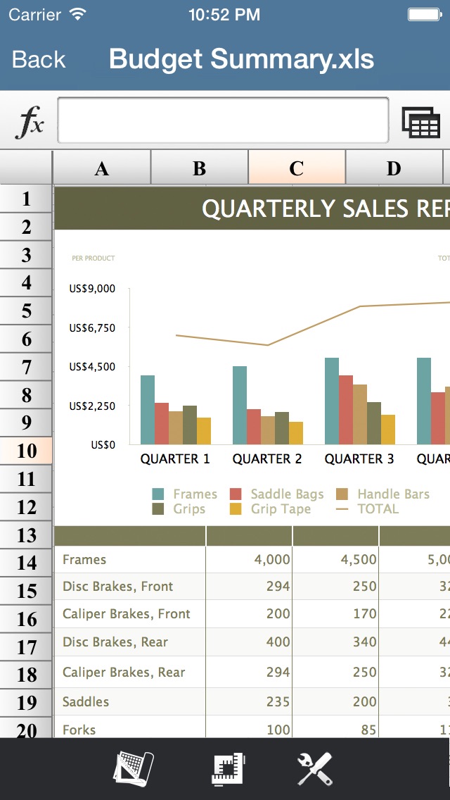 SpreadSheet -Excel Ed... screenshot1