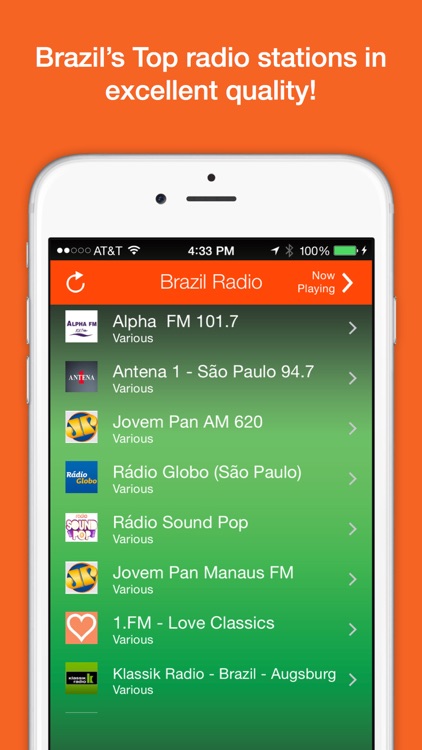 Brazil Radio - Top stations screenshot-4