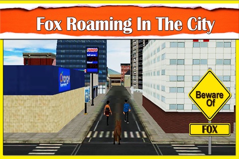 Wild fox simulator 3D - Play as a red fox hunt and steal goods in the fruit stalls screenshot 3