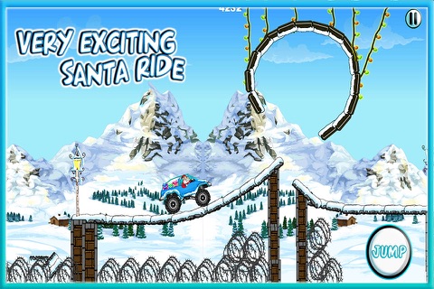 Christmas Delivery Santa Ride : Epic Moto Riding Challenge in Snow Road Lite screenshot 2