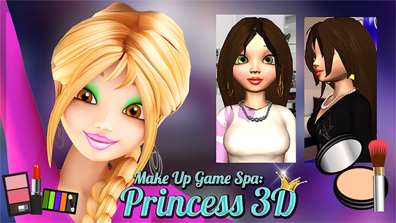 Make Up Games Spa: Princess 3Dのおすすめ画像5