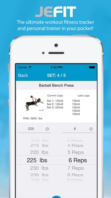 JEFIT PRO Workout - Fitness & Exercise Tracking System