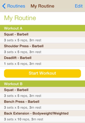 LiftRep: Gym Workout Tracker screenshot 4