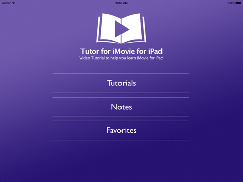 Tutor for iMovie for iPadのおすすめ画像1