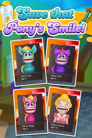A Little Pony Dentist Magic Tooth Doctor PRO- Teeth Fixer Game screenshot 4