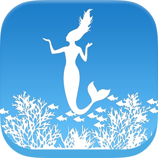 Underwater Coloring Book for Kids: Color and Draw a Mermaid, Sea Horse, Turtle and more iOS App