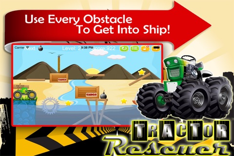 Tractor Rescuer - Awesome Game to Rescue the Trucker screenshot 4
