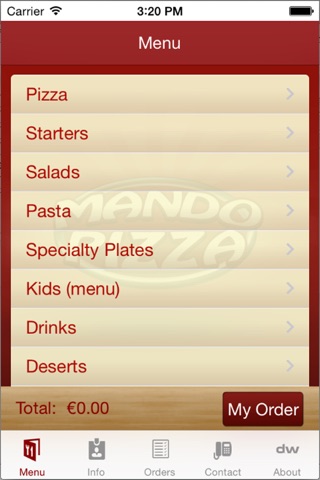 Mando Pizza screenshot 2