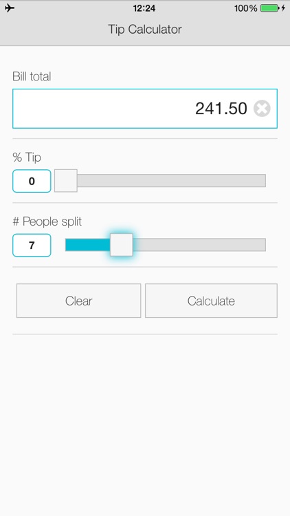 Tip Calculator App for FREE screenshot-3