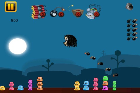 Alien Pudding Assault! - Space Creatures Bombing Mayhem - Free screenshot 3