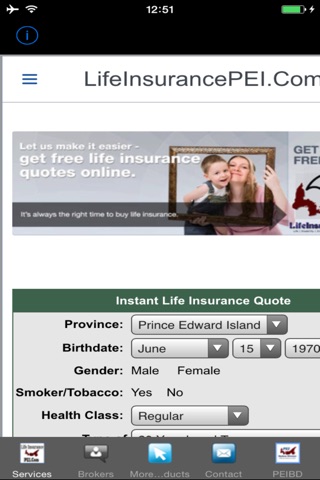 Life Insurance PEI screenshot 2