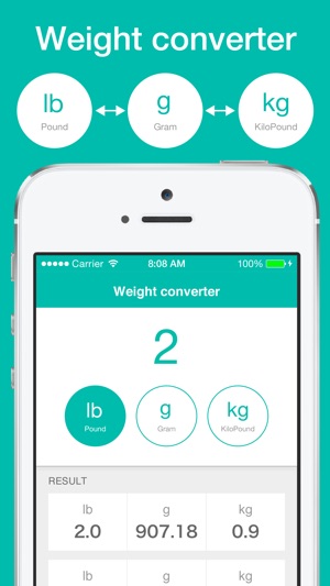 Weight Converter for lb,kg,g(圖1)-速報App