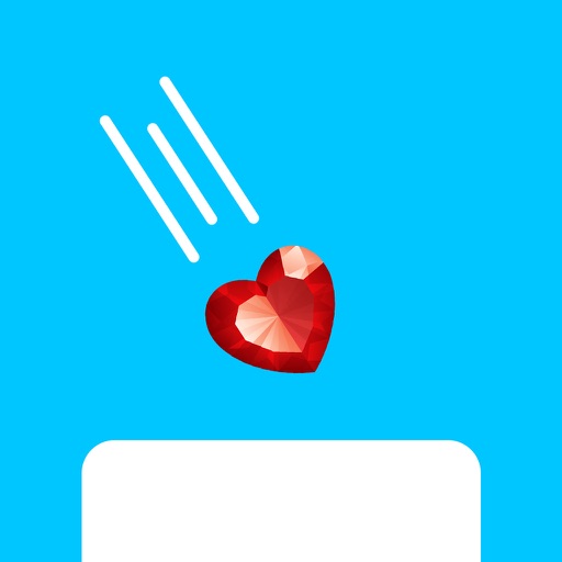 HeartsRush - Catch the hearts on Valentine's Day iOS App