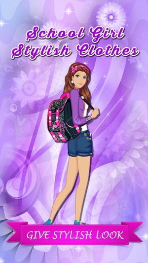 School Girl Stylish Clothes - Dress Up Game for Girls and Ki(圖1)-速報App