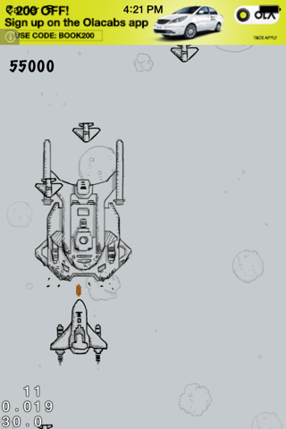 Shoot the Spaceships - Space Wars Paper screenshot 2