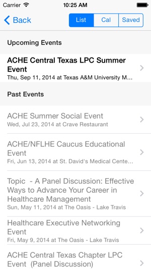 American College of Healthcare Executives -- Central Texas C(圖3)-速報App