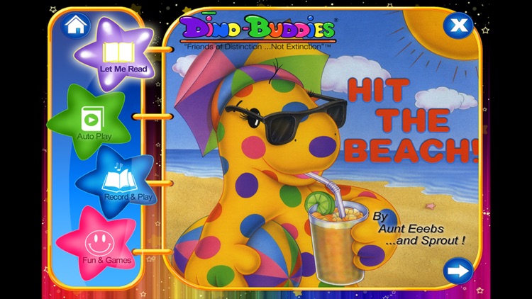 Dino-Buddies – Hit The Beach Interactive eBook App (English)