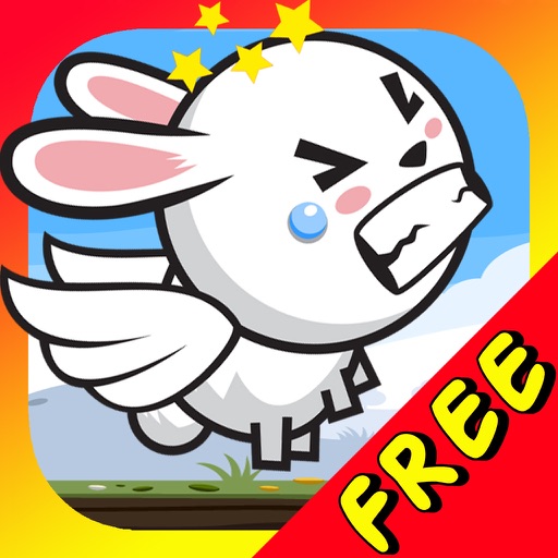 A Pet Super Bunny Rabbit Flies In An Epic Air Battle -Free iOS App