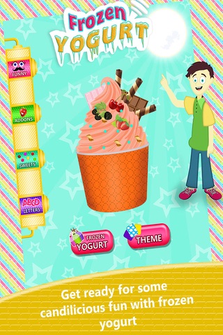 Frozen Yogurt Decoration-Kids screenshot 2