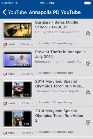 Annapolis PD Mobile screenshot 4