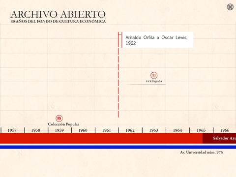 Archivo Abierto. 80 años del Fondo de Cultura Económica screenshot 3