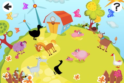 Animated Kids Game: Many Farm Animals Baby Puzzle-s in one App screenshot 3