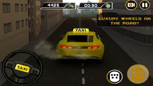 Screenshot 1 Taxi de coches Simulador 3D - unidad más salvaje y Deportes en Ciudad del Cab iphone
