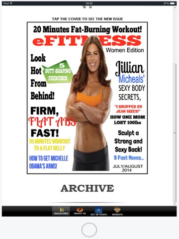 eFitness Magazine - #1 Personal Fitness Magazine screenshot 2