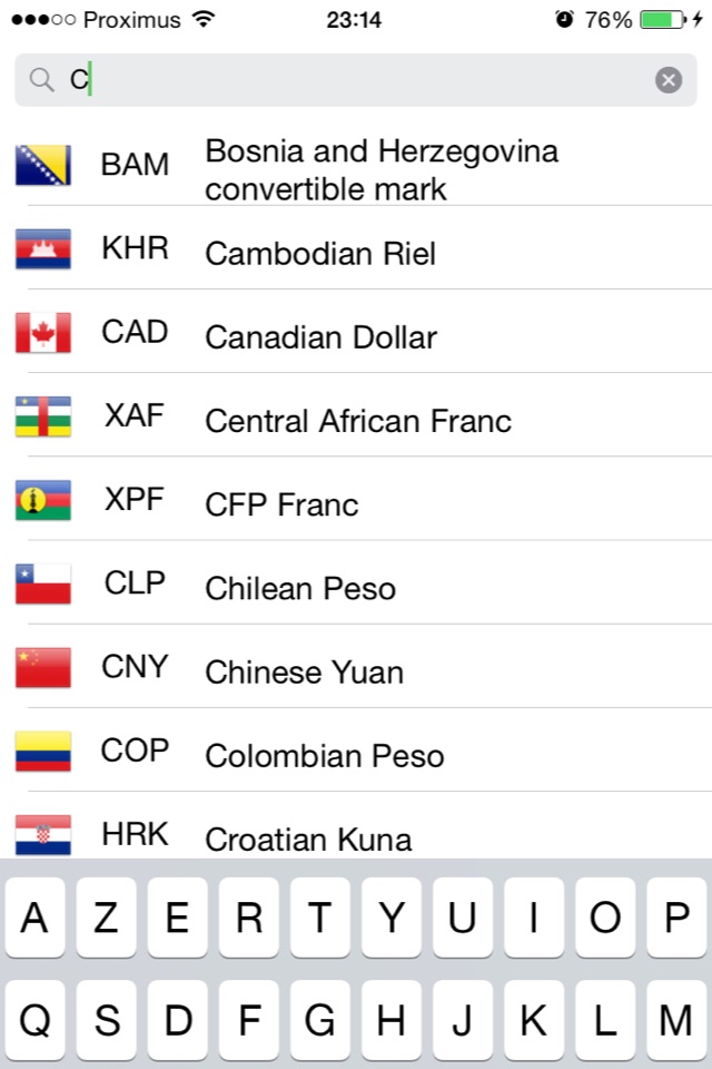 MultiCurrency - Currency - Exchange Rates Converter screenshot 4