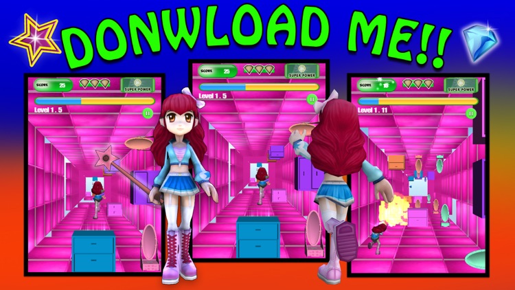 Princess Run 4D - Girl Games screenshot-4